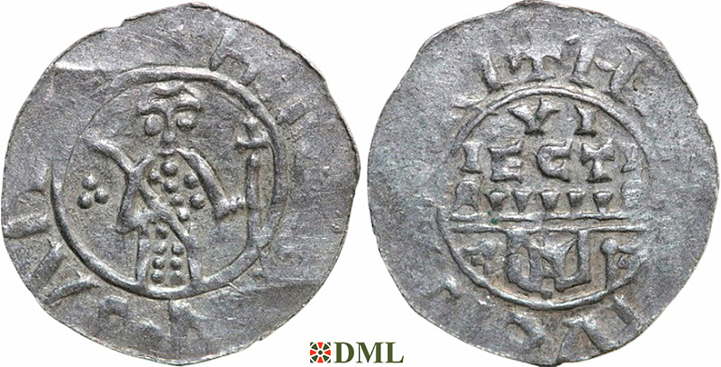 Денарий, Германия, Нижняя Лотарингия, Wilhelm de Ponte (1054-1076), м.д. Utrecht, Ilisch 2000, 10.5
