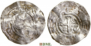 Денарий, Польша, Mieszko II (1013-1025)