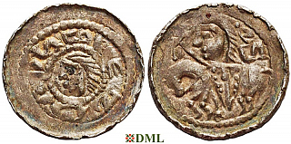 Денарий, Польша, Bolesław II (1058-1080)
