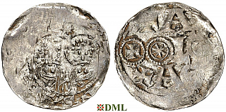 Денарий, Германия, Нижняя Лотарингия, Heinrich III (1039-1056), м.д. Remagen, Dbg. 1762
