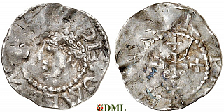 Денарий, Германия, Саксония, Heinrich II (1002-1024), м.д. Dortmund, Dbg. 753