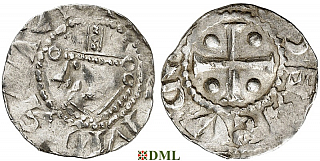 Денарий, Германия, Саксония, Konrad II (1024-1039), м.д. Dortmund, Dbg. 754
