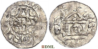 Денарий, Германия, Верхняя Лотарингия, Konrad II (1027-1039), м.д. Andernach, Dbg. 446