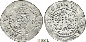 Денарий, Германия, Нижняя Лотарингия, Gf. Egbert II (1068-1090), м.д. Stavoren, Ilisch 2000, 22.1