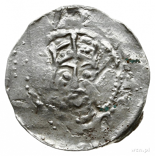 Денарий, Германия, Швабия, Heinrich II (1002-1024), м.д. Strassburg, Dbg. 920