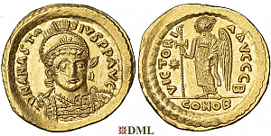 Солид, Византия, Anastase I (491-518) , м.д. Constantinople