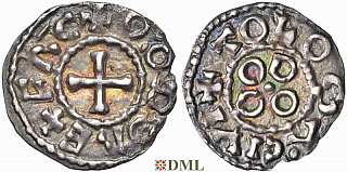 Обол, Каролинги, Eudes (888-897), м.д. Toulouse