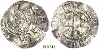 Денарий, Германия, Саксония, Saracho von Corvey (1056-1071), м.д. Corvey, Dbg. 737
