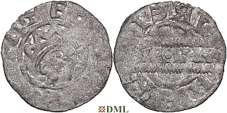 Денарий, Германия, Нижняя Лотарингия, Bruno III (1050-1057), м.д. Leeuwarden, Ilisch 2000, 21.14