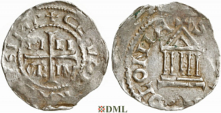 Денарий, Германия, Нижняя Лотарингия, Konrad II (1027-1039), Pilgrim (1027-1036), м.д. Koln, Dbg. 381