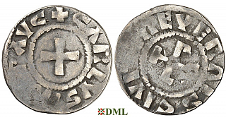 Денье, Каролинги, Charles le Chauve (840-877), м.д. Nevers, Depeyrot 701