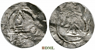 Денарий, Германия, Швабия, Anonymous bishop, м.д. Konstanz, Dbg 1012
