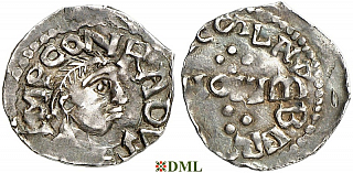 Денарий, Германия, Нижняя Лотарингия, Konrad II (1027-1039), м.д. Huy, Ilisch 2014 33.9