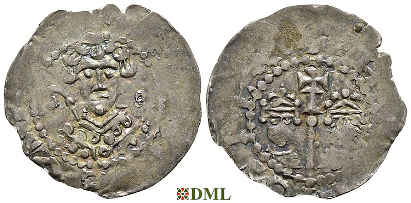 Денарий, Германия, Франкония, Heinrich I (1067-1073), м.д. Speyer, Dbg. 841