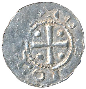 Денарий, Германия, Нижняя Лотарингия, Hermann (1059-1074), м.д. Jever, Dbg 597