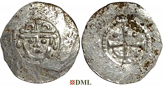 Денарий, Германия, Нижняя Лотарингия, Hermann (1059-1074), м.д. Jever, Dbg. 597