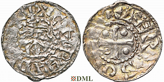 Денарий, Германия, Нижняя Лотарингия, Konrad II (1024-1039), unknown mints, Ilisch 2000, 20.9