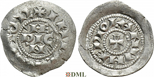 Денарий, Италия, Heinrich III-IV (1039-1126), м.д. Milan