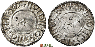 Денарий, Швеция, Olaf Skötkonung (995-1021), м.д. Sigtuna, Malmer 9.1773:9.1781