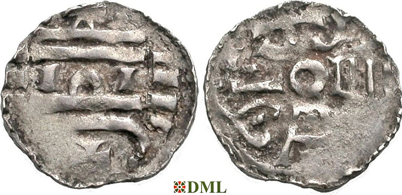 Денарий, Германия, Саксония, Anonymous bishop, м.д. Bardowick, Dbg. 1778