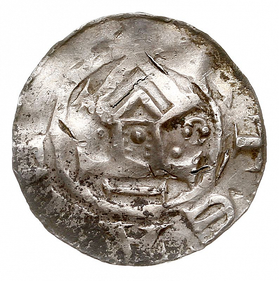 Денарий, Германия, Саксония, Нижняя Саксония, Otto III (983-1002), type OAP