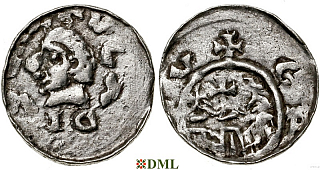 Денарий, Польша, Bolesław II (1058-1080)