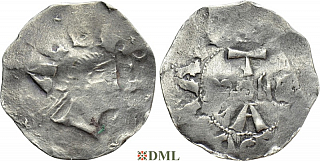 Денарий, Германия, Нижняя Лотарингия, Albert II (1031-1063), м.д. Namur, Ilisch 2014, 31.9.1