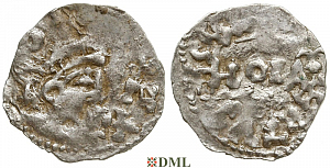 Денарий, Германия, Нижняя Лотарингия, Otto III (983-1002), м.д. Huy, Ilisch 2014, 33.7