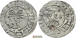 Денарий, Германия, Нижняя Лотарингия, B. Wilhelm (1054-1076), м.д. Groningen, Ilisch 2000 18.10
