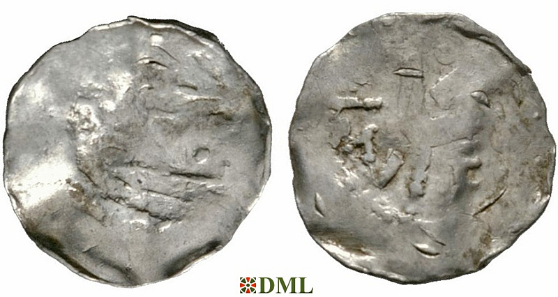 Денарий, Германия, Нижняя Лотарингия, Anonymous bishop, м.д. ?, Ilisch 2014, 36
