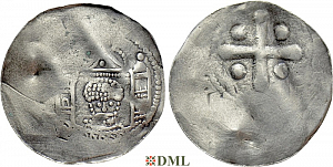 Денарий, Германия, Саксония, EB. Luitpold I (1051-1059), м.д. Erfurt, Dbg. 882