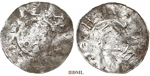 Денарий, Германия, Саксония, Нижняя Саксония, м.д. Goslar, type OAP