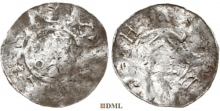 Денарий, Германия, Саксония, Нижняя Саксония, м.д. Goslar, type OAP