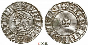 Денарий, Ирландия, Sihtric III Anlafsson (995-1036), м.д. Dublin, монетарий Ælfreln