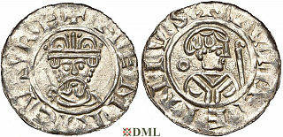Денарий, Германия, Нижняя Лотарингия, B. Wilhelm  (1054-1076), м.д. Groningen, Ilisch 2000 18.10