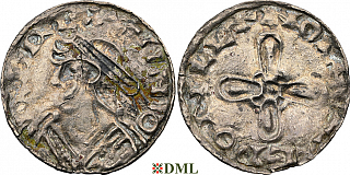 Денарий, Англия, Harold I (1035-1040), м.д. London, монетарий ?, North 802