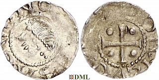 Денарий, Германия, Саксония, Konrad II (1024-1039), м.д. Dortmund, Dbg. 756