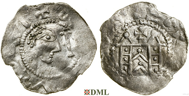 Денарий, Германия, Нижняя Лотарингия, Anonymous bishop, м.д. Utrecht, Ilisch 2000, 3.27