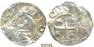 Денарий, Германия, Саксония, Bruno (1037-1055), м.д. Minden, Dbg. 728 