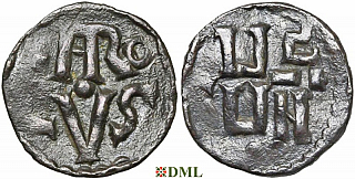 Денье, Каролинги, Charlemagne (768-814),  м.д. Lyon, Depeyrot 520