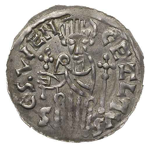Денарий, Чехия, Богемия, Břetislav I (1034-1055), Šmerda 1996, 150