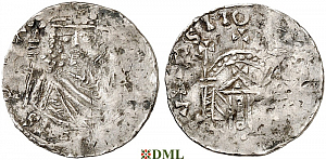 Денарий, Германия, Франкония, Heinrich II (1002-1024), м.д. Mainz, Dbg. 788