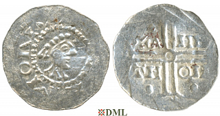 Денарий, Германия, Нижняя Лотарингия, Gf. Hermann (1020-1051), м.д. Emden