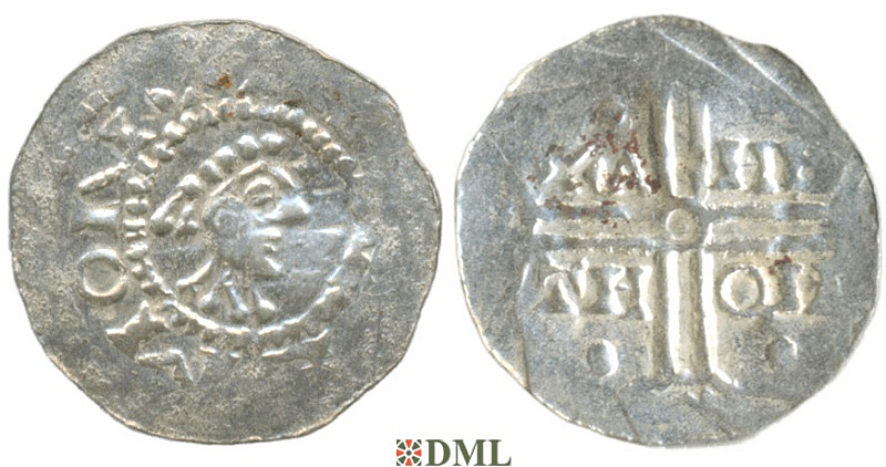 Денарий, Германия, Нижняя Лотарингия, Gf. Hermann (1020-1051), м.д. Emden