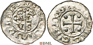 Денарий, Германия, Нижняя Лотарингия, B. Bernold (1040-1054), м.д. Groningen, Ilisch 2000 18.3