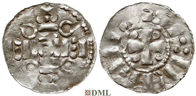 Денарий, Германия, Нижняя Лотарингия, Anonymous bishop, unknown mints, Ilisch 2000, 20.8.3