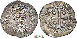 Денарий, Германия, Нижняя Лотарингия, Bernold  (1046-1054), м.д. Deventer, Ilisch 2000, 1.12