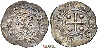 Денарий, Германия, Нижняя Лотарингия, Bernold  (1046-1054), м.д. Deventer, Ilisch 2000, 1.12