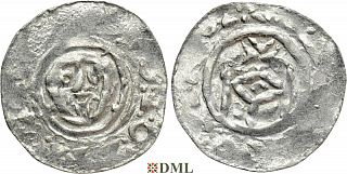 Денарий, Германия, Нижняя Лотарингия, Anonymous bishop, Umkreis von Emden, Dbg. 1311