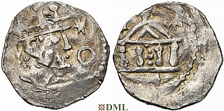 Денарий, Германия, Нижняя Лотарингия, Anonymous bishop, м.д. Aachen, Ilisch 2014, 
